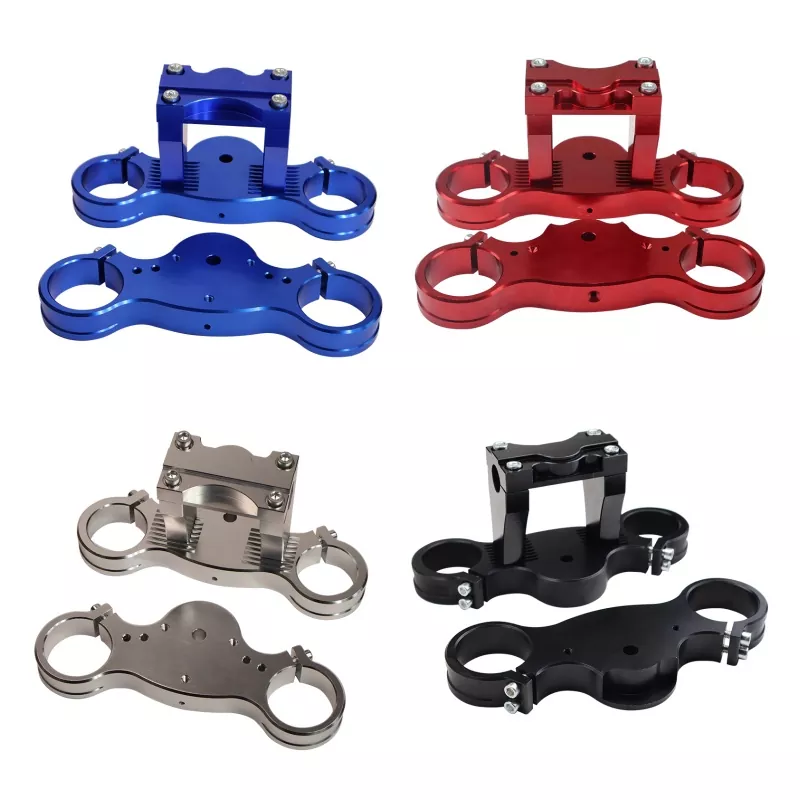 CNC aluminyo triple clamp